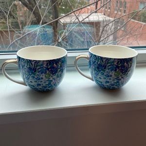 Lilly Pulitzer Ceramic Mug Set